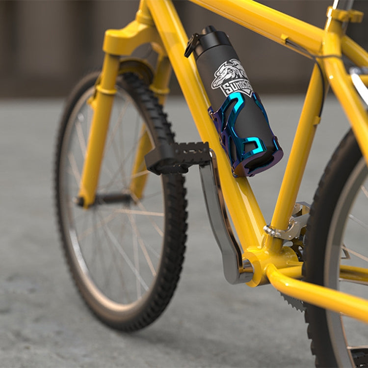 SMCP5456 Motorcycle Drink Holder Bicycle Cup Rack Kettle Frame Modified Accessories, Colour: With Pipe Clamp (Black) - Holders by PMC TechLife | Online Shopping South Africa | PMC TechLife