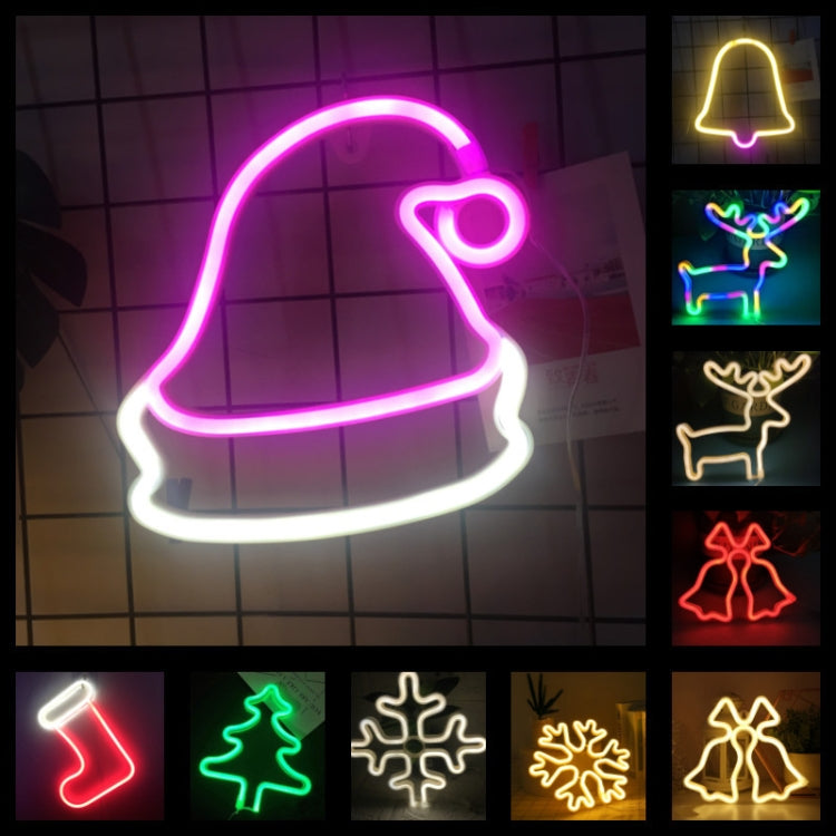 Christmas Decoration Neon Lights Wall-Mounted Ornaments, Spec: Christmas Stock - Decoration Lamps by PMC TechLife | Online Shopping South Africa | PMC TechLife