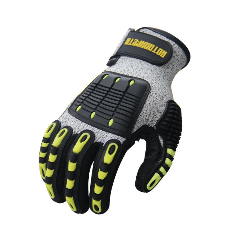 ROTOSAFETY RZT-HFZ20 Shock-Proof Anti-Smashing Anti-Cutting Anti-Collision Gloves TPR Mechanical Maintenance Fire Rescue Miners Mining Anti-Stab Gloves, Size: XL - Workplace Safety Supplies by PMC Jewellery | Online Shopping South Africa | PMC Jewellery