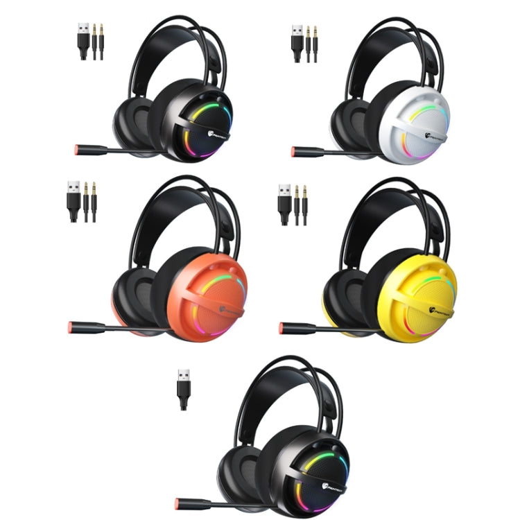 PANTSAN PSH-100 USB Wired Gaming Earphone Headset with Microphone, Colour: 7.1 USB Black - free shipping - PMC TechLife - Order now!