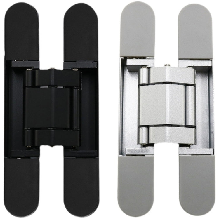 Three-Dimensional Adjustable Cross Hinge Folding Door Concealed Hinge, Specification: No. 2 Sand Silver 60kg - Furniture Accessories by PMC TechLife | Online Shopping South Africa | PMC TechLife