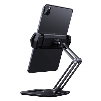 Boneruy P47 Tablet Computer Stand Desktop Mobile Phone Stand(Black) - Desktop Holder by BONERUY | Online Shopping South Africa | PMC Jewellery | Buy Now Pay Later Mobicred