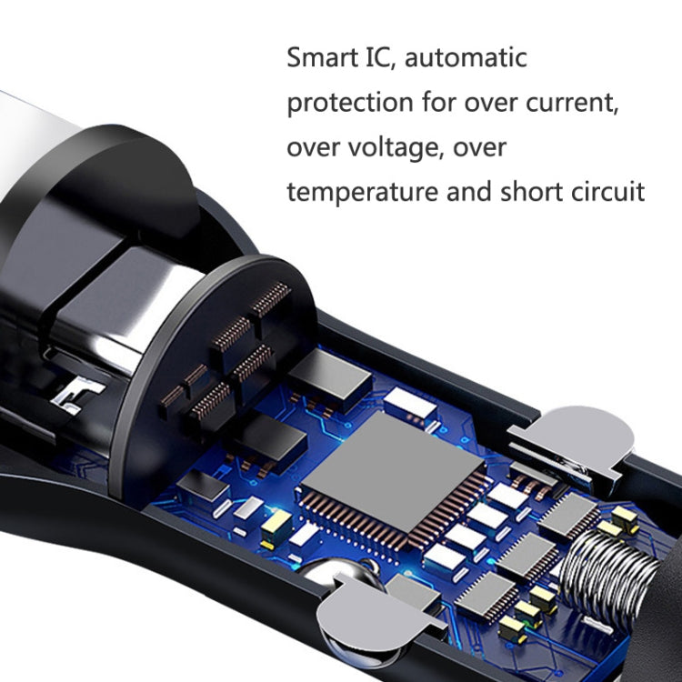 QIAKEY BK913 Dual Ports Fast Charge Car Charger - free shipping - PMC TechLife - Order now!