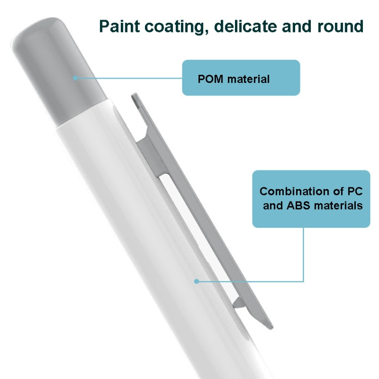 Double-Click Automatic Retractable Stylus Pen Case For Apple Pencil 2( Pearl White) - free shipping - PMC TechLife - Order now!