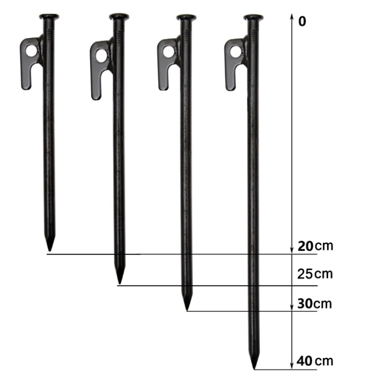 8 PCS 30cm Outdoor Camping Windproof Fixed Canopy Ground Nails - Tents & Accessories by PMC TechLife | Online Shopping South Africa | PMC TechLife