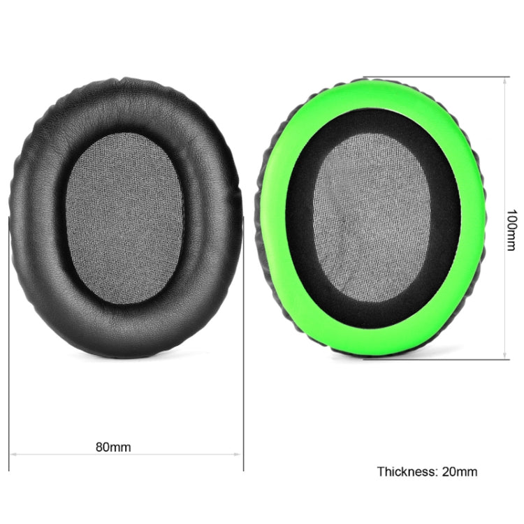 1 Pair Headset Earmuffs For Kingston HyperX Cloud II / Silver / Alpha / Flight / Stinger, Colour: Black+Blue Protein Skin - Earmuff & Pad by PMC TechLife | Online Shopping South Africa | PMC TechLife