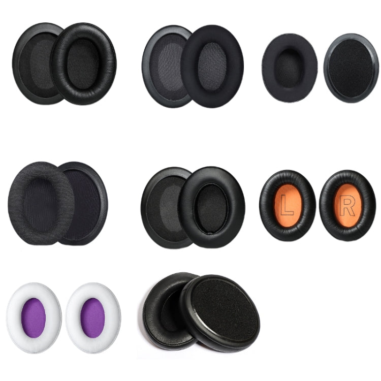 1 Pair Headset Earmuffs For Kingston HyperX Cloud II / Silver / Alpha / Flight / Stinger, Colour: Black+Orange - Earmuff & Pad by PMC TechLife | Online Shopping South Africa | PMC TechLife