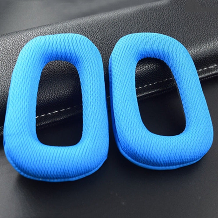 2 PCS Headset Sponge Earmuffs for Logitech G35 / G930 / G430 / F450(Blue) - Earmuff & Pad by PMC TechLife | Online Shopping South Africa | PMC TechLife