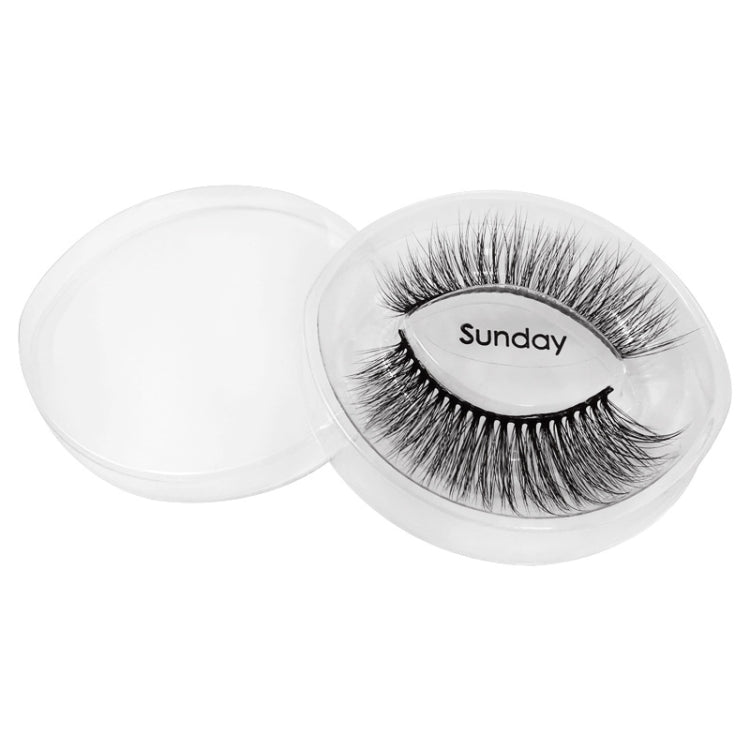 ShidiShangpin 3D Mink False Eyelashes Natural Three-Dimensional 7 Pairs Of Eyelashes Set(Sunday) - Eyes by PMC Jewellery | Online Shopping South Africa | PMC Jewellery