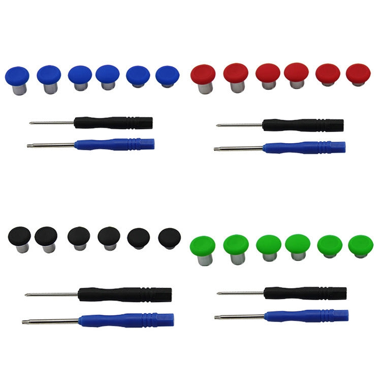 6 PCS Button Accessories For PS4 / Switch / Xbox One(Red) - Switch Spare Parts by PMC TechLife | Online Shopping South Africa | PMC TechLife