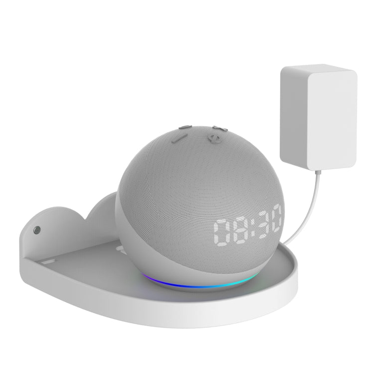 2 PCS Wall Mount For Amazon Echo Dot 4(White) - Speaker Bracket by PMC TechLife | Online Shopping South Africa | PMC TechLife