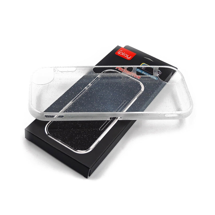 Iplay Gamepad TPU Transparent Crystal Protective Case For Nintendo Switch Lite Console(Transparent Flash) - free shipping - PMC TechLife - Order now!