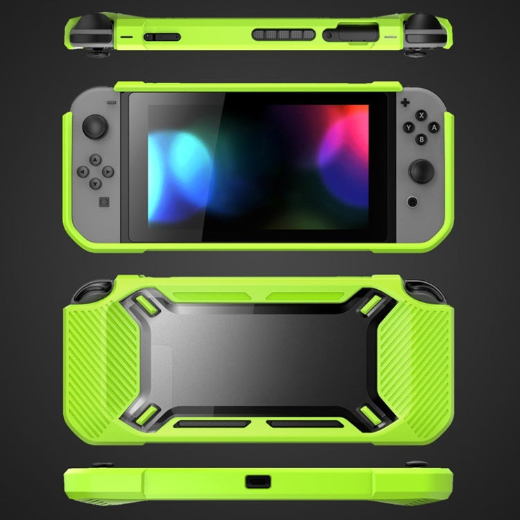 Scratch-Resistant Back Cover For Nintendo Switch(Black + Blue) - Cases by PMC Jewellery | Online Shopping South Africa | PMC Jewellery