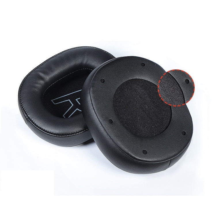 1 Pair Sponge Headset Cover For Edifier Hecate G2(Full Black) - Earmuff & Pad by PMC Jewellery | Online Shopping South Africa | PMC Jewellery