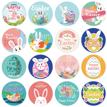 Easter Bunny Egg Cartoon Decoration Sticker, Size: 2.5cm / 1 Inch(HA035) - Sticker & Tags by PMC Jewellery | Online Shopping South Africa | PMC Jewellery