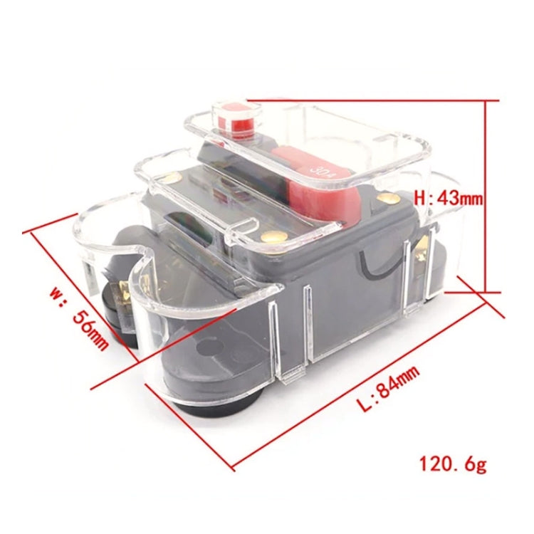 CB2 Car RV Yacht Audio Modification Automatic Circuit Breaker Switch, Specification: 300A - Fuse by PMC TechLife | Online Shopping South Africa | PMC TechLife