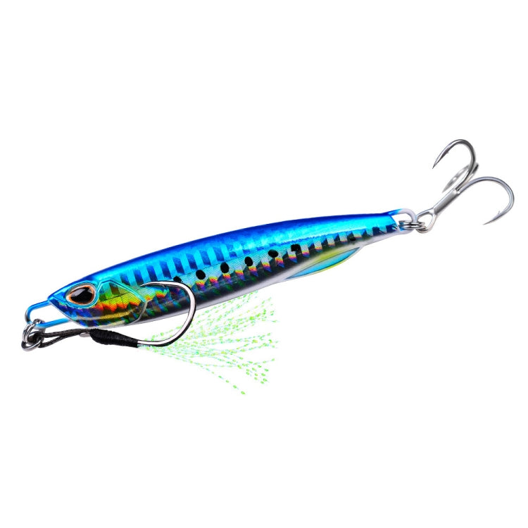 3 PCS PROBEROS LF103 Simulation Metal Sea Fishing Bait, Specification: 10g(H With Hook) - Fishing Lures by PROBEROS | Online Shopping South Africa | PMC TechLife