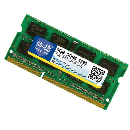XIEDE X044 DDR3 NB 1333 Full Compatibility Notebook RAMs(8GB) - RAMs by XIEDE | Online Shopping South Africa | PMC Jewellery