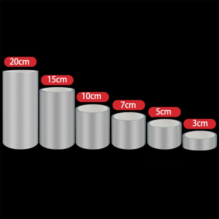 7cm x 5m Car Carbon Fiber Bumper Anti-Collision Strip - Anti Collision Sticker by PMC TechLife | Online Shopping South Africa | PMC TechLife