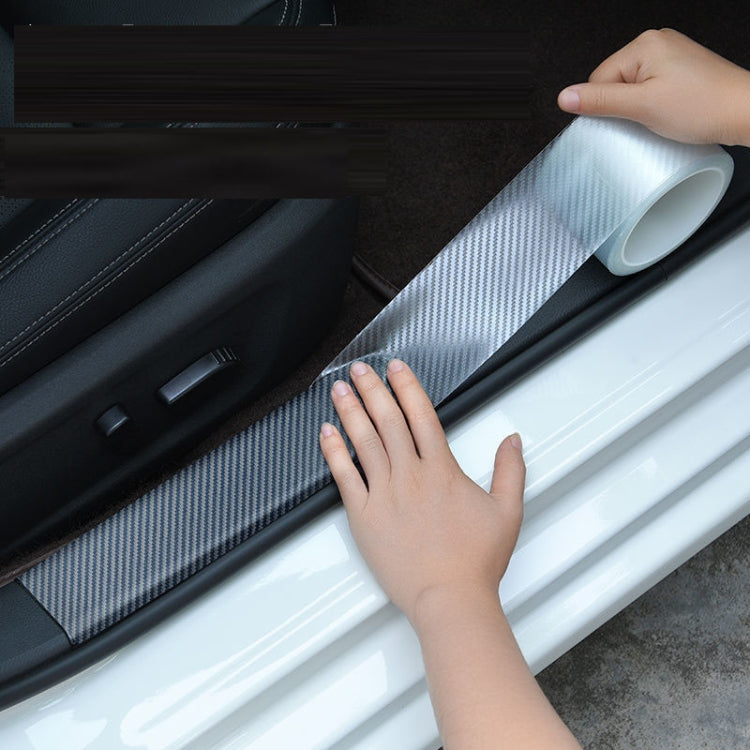 10cm x 5m Car Carbon Fiber Bumper Anti-Collision Strip - Anti Collision Sticker by PMC TechLife | Online Shopping South Africa | PMC TechLife