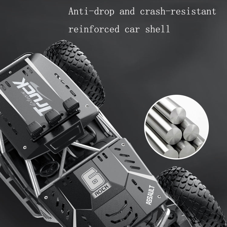 JZRC Alloy Remote Control Off-Road Vehicle Charging Remote Control Car Toy For Children Medium Alloy Silver - RC Cars by JZRC | Online Shopping South Africa | PMC Jewellery