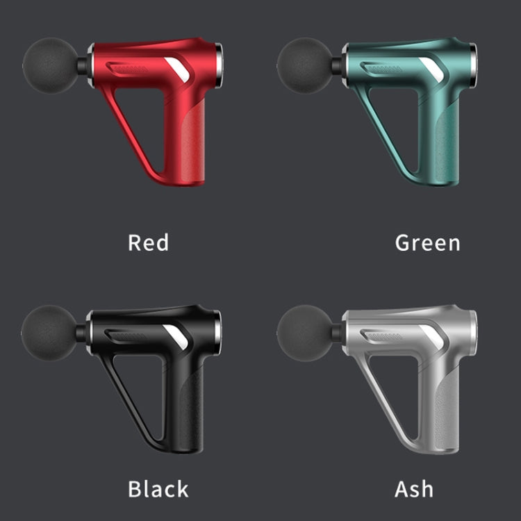 HB-008  Triangular Electric Fascia Gun Body Massage Gun, Specification: LCD Style(Green) - free shipping - PMC TechLife - Order now!