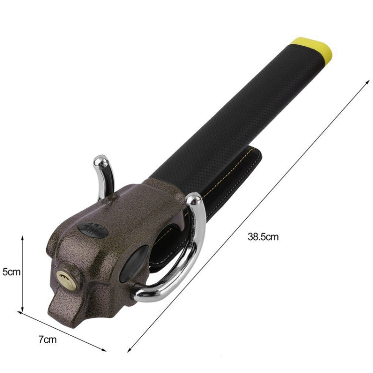 Car Steering Wheel Anti-Theft Lock((Black Gold)) - free shipping - PMC TechLife - Order now!