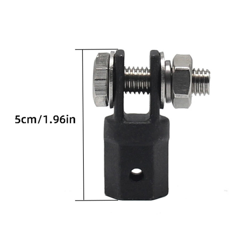 TO-OL009 Car Scissors Jack Adapter(Black) - Car Jacks by PMC TechLife | Online Shopping South Africa | PMC TechLife