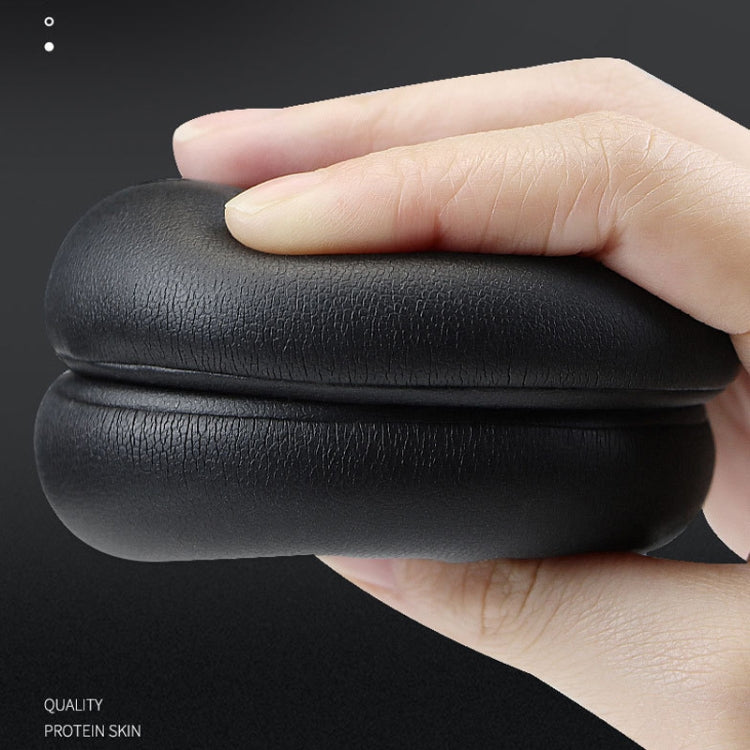 2pcs Sponge Ear Pads For Jabra Elite 45h Headset(Black) - Earmuff & Pad by PMC TechLife | Online Shopping South Africa | PMC TechLife | Buy Now Pay Later Mobicred