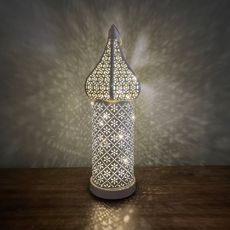 Moroccan Hollow LED Wrought Iron Decorative Lamp, Spec: Medium - Holiday Lights by PMC TechLife | Online Shopping South Africa | PMC TechLife