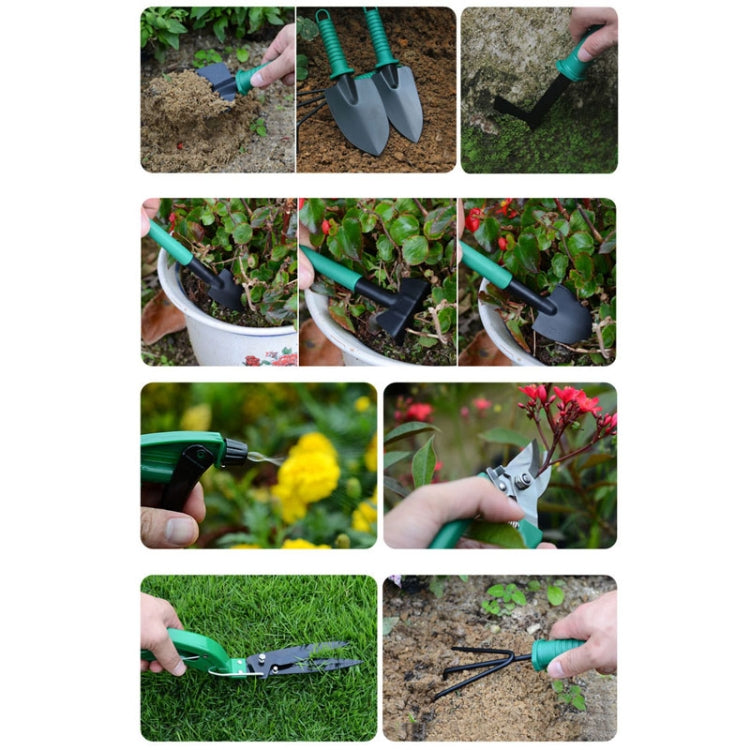 YL025 Potted Gardening Tool Set, Specification: 10 PCS / Set (Green) - Garden Hand Tools by PMC TechLife | Online Shopping South Africa | PMC TechLife