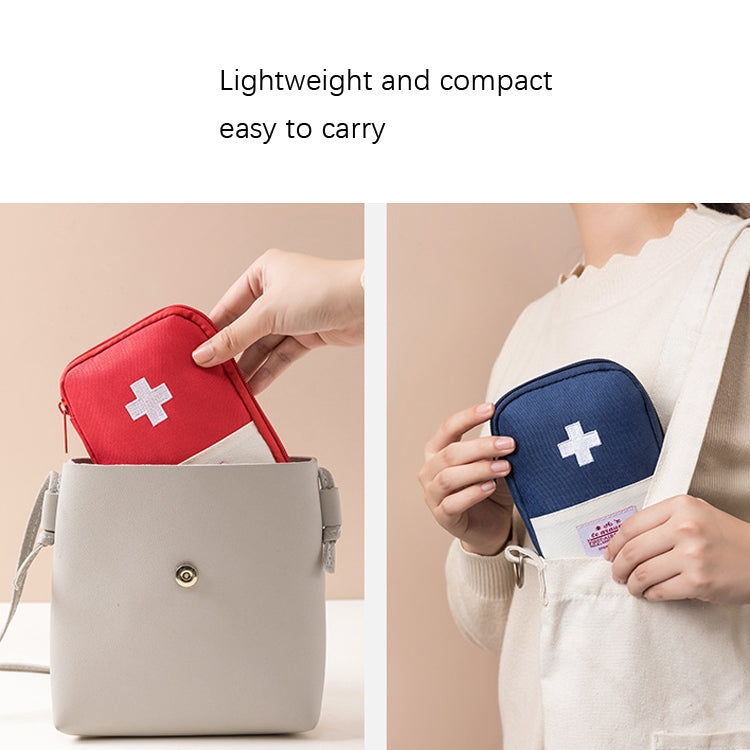 Travel Home Portable Medical Bag, Color: Red Large - free shipping - PMC TechLife - Order now!
