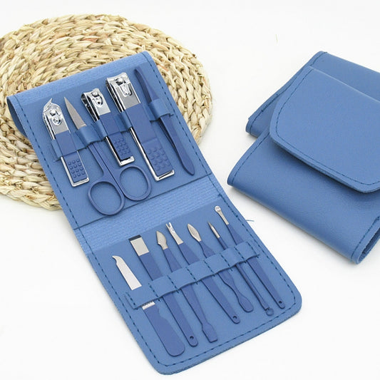 12 in 1 Blue  Convenience Tools Cutting Nails - Nail Clipper by PMC Jewellery | Online Shopping South Africa | PMC Jewellery