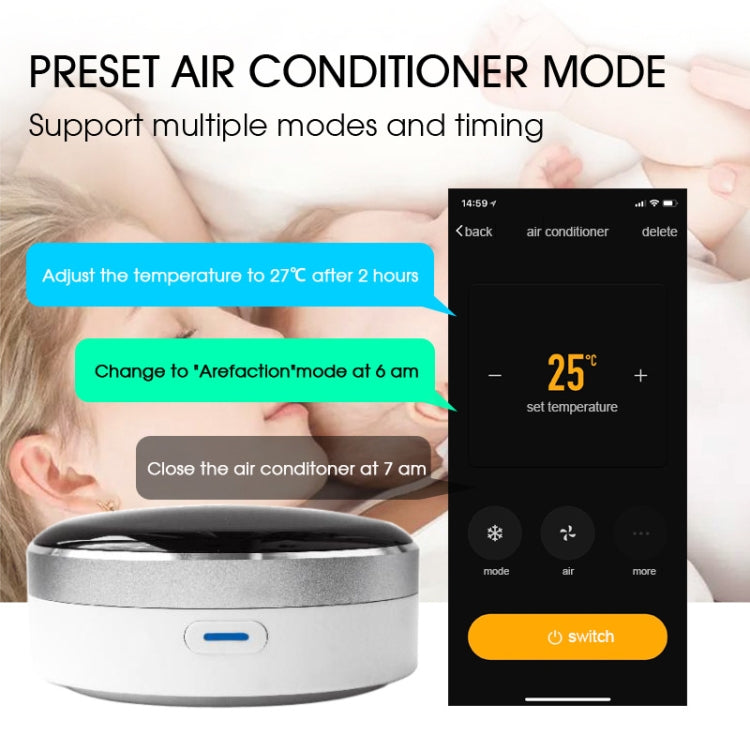 Mobile WiFi Infrared Voice Remote Control Smart Remote Control - Universal by PMC TechLife | Online Shopping South Africa | PMC TechLife