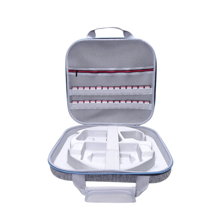 GH1865 EVA Hard Shell Fitness Ring Game Console Storage Bag For Nintendo Switch(Gray) - Bags by PMC TechLife | Online Shopping South Africa | PMC TechLife | Buy Now Pay Later Mobicred
