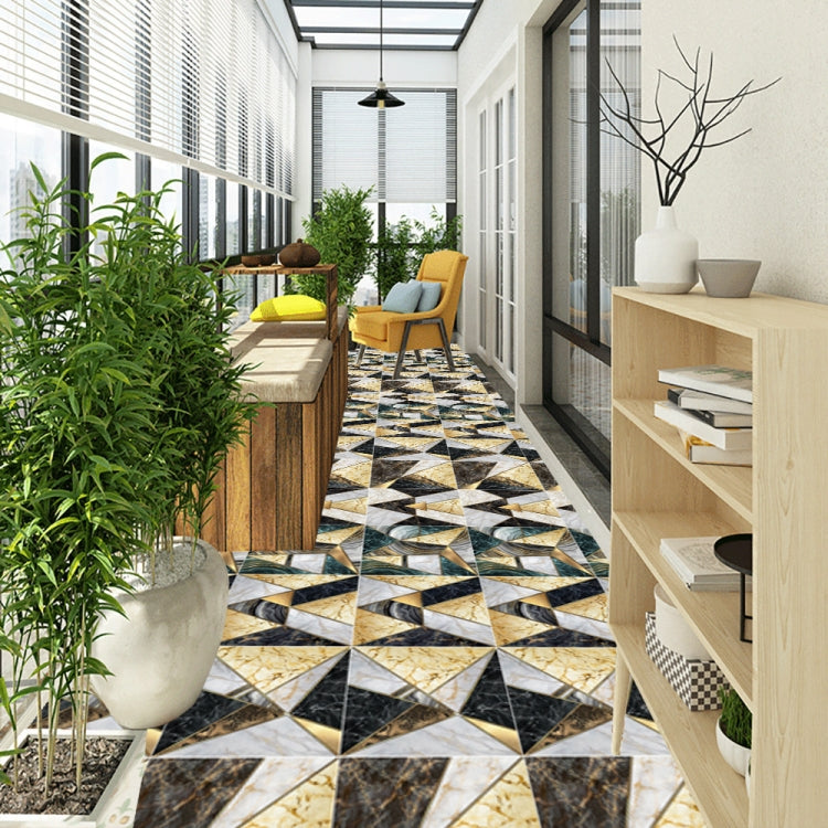 20 PCS 20cm PVC Crystal Covered Film Geometric Pattern Tile Wall Sticker(TS233) - Wall Tile Stickers by PMC TechLife | Online Shopping South Africa | PMC TechLife