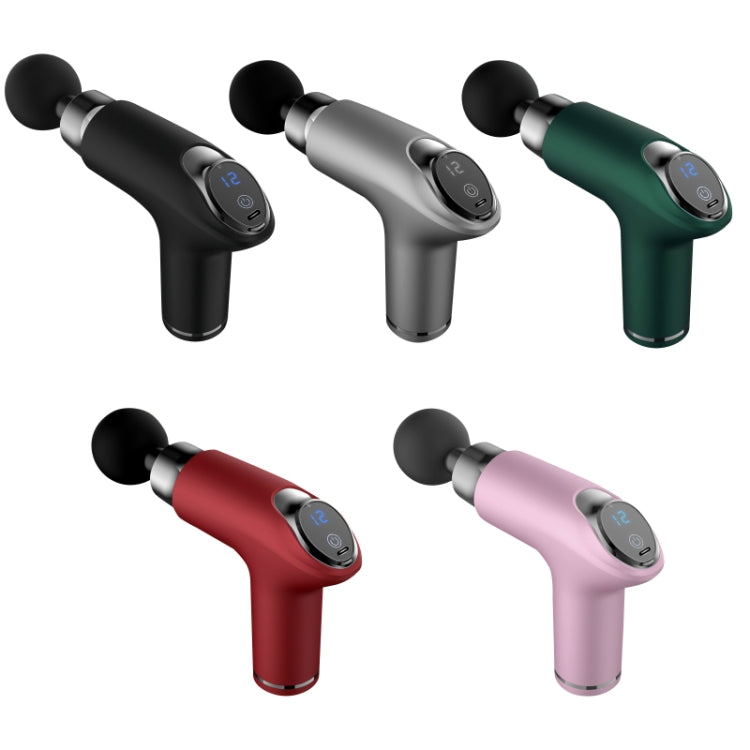 PS818 Variable Speed Vibrating Mini Muscle Fascia Relax Massager, Specification: 12 Gear (Green) - Massage gun & Accessories by PMC TechLife | Online Shopping South Africa | PMC TechLife | Buy Now Pay Later Mobicred