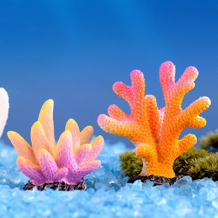 10 PCS Simulation Resin Coral Aquarium Fish Tank Small Ornaments, Colour: No. 4 Colorful - Fish Tank Decoration by PMC Jewellery | Online Shopping South Africa | PMC Jewellery