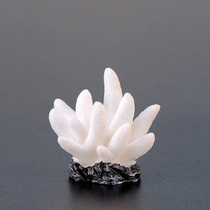 10 PCS Simulation Resin Coral Aquarium Fish Tank Small Ornaments, Colour: No. 7 White - Fish Tank Decoration by PMC Jewellery | Online Shopping South Africa | PMC Jewellery