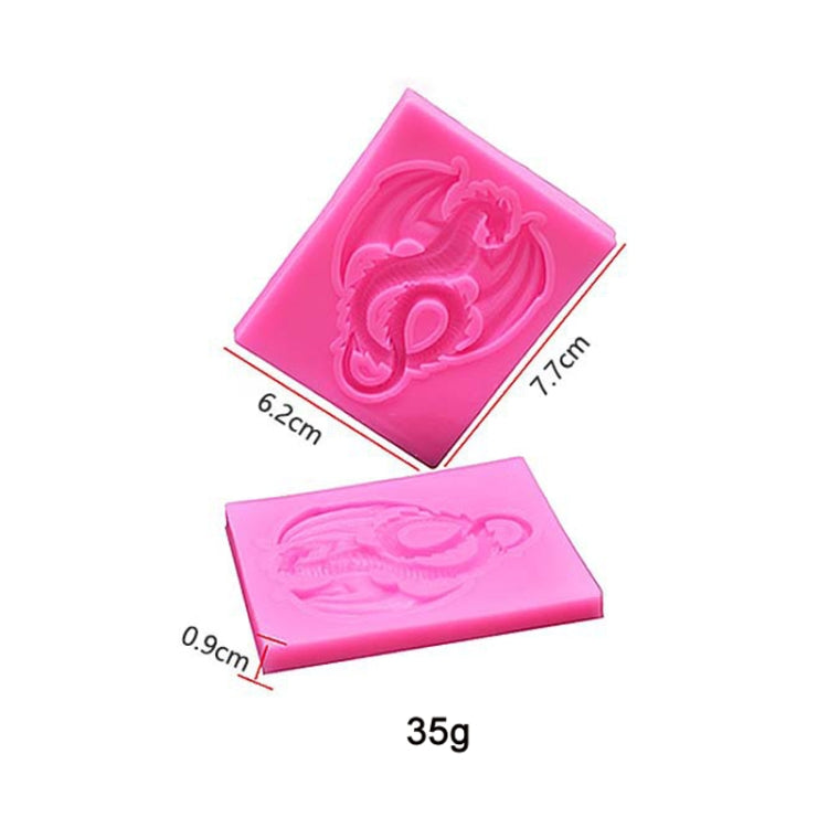 2 PCS Pterodactyl Chocolate Cake Clay Decoration DIY Silicone Mold(Large Pink) - Arts & Crafts by PMC TechLife | Online Shopping South Africa | PMC TechLife | Buy Now Pay Later Mobicred