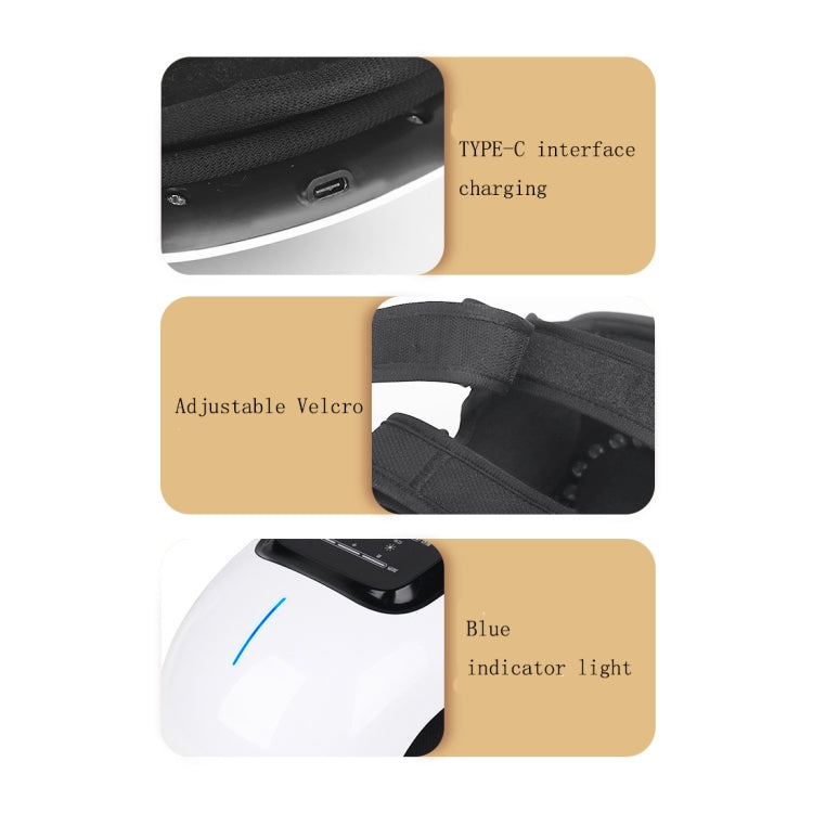 Rechargeable Infrared Hot Compress Knee Massager Physiotherapy Device(English) - free shipping - PMC TechLife - Order now!