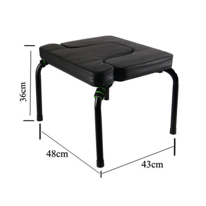 Yoga Handstand Assist Chair Folded Black - Fitness Equipments by PMC Jewellery | Online Shopping South Africa | PMC Jewellery