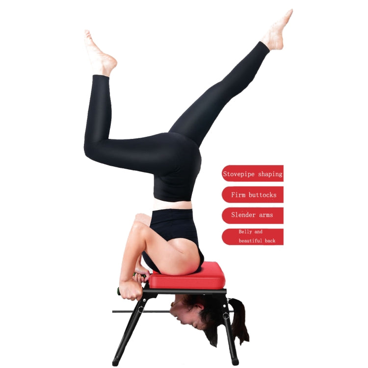 Yoga Handstand Assist Chair Folded Black - Fitness Equipments by PMC Jewellery | Online Shopping South Africa | PMC Jewellery