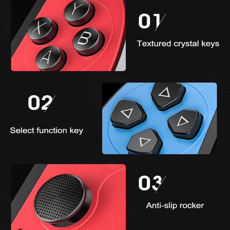 X7S Dual Joystick Game Console 3.5-inch HD Large-screen Handheld Game Console(Red And Blue) - Pocket Console by PMC Jewellery | Online Shopping South Africa | PMC Jewellery