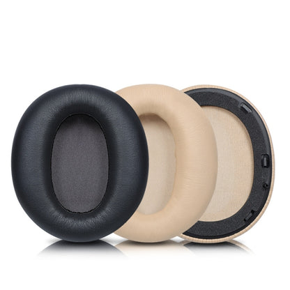 2 PCS Headset Earmuffs Sponge Cover for Edifier W820nb,Style: Khaki - Earmuff & Pad by PMC Jewellery | Online Shopping South Africa | PMC Jewellery