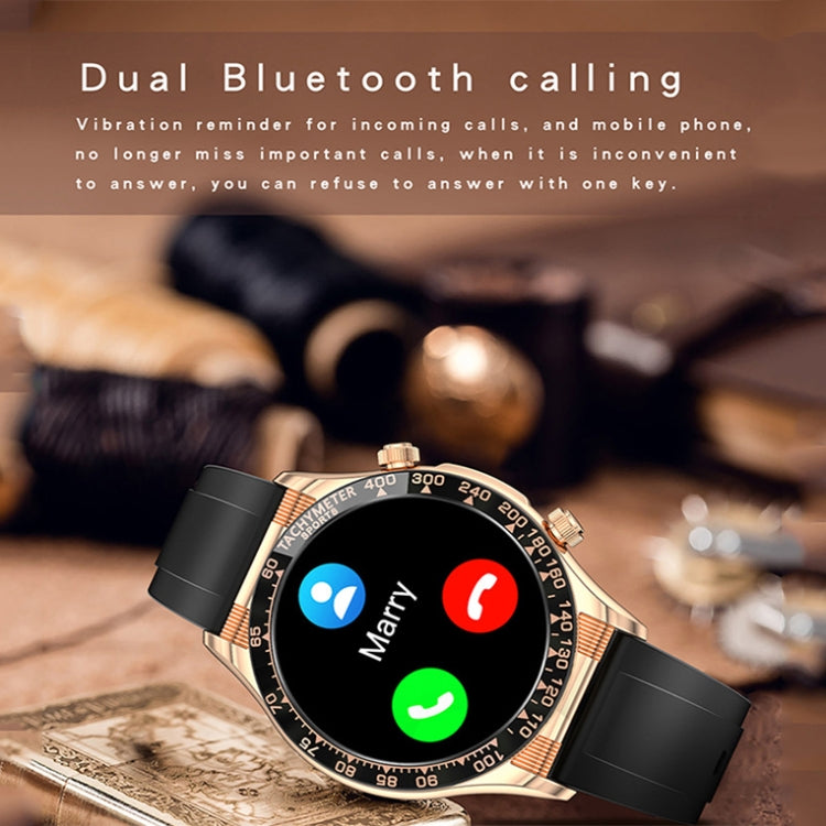 LOANIY E18 Pro Smart Bluetooth Calling Watch with NFC Function, Color: Black Silicone - Smart Watches by LOANIY | Online Shopping South Africa | PMC Jewellery | Buy Now Pay Later Mobicred