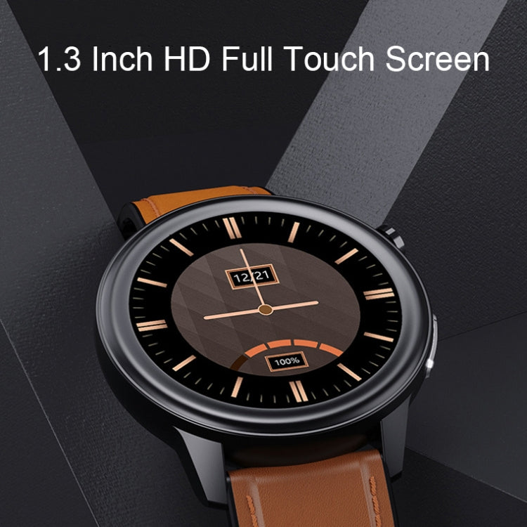 LOANIY E80 1.3 Inch Heart Rate Detection Smart Watch, Color: Black Silicone - Smart Watches by LOANIY | Online Shopping South Africa | PMC Jewellery | Buy Now Pay Later Mobicred