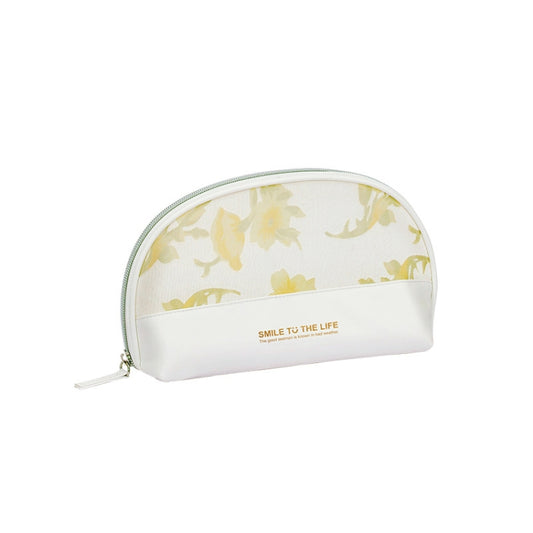 Large Capacity Cosmetic Tools Storage Bag, Spec: Semicircle (Yellow) - Storage Boxes by PMC Jewellery | Online Shopping South Africa | PMC Jewellery