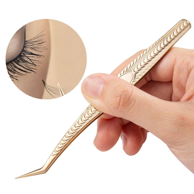 Eyelash Clip Eyelash Tweezers High Precision Eyelash Extension Tool(Princess Tweezers) - Tools by PMC Jewellery | Online Shopping South Africa | PMC Jewellery