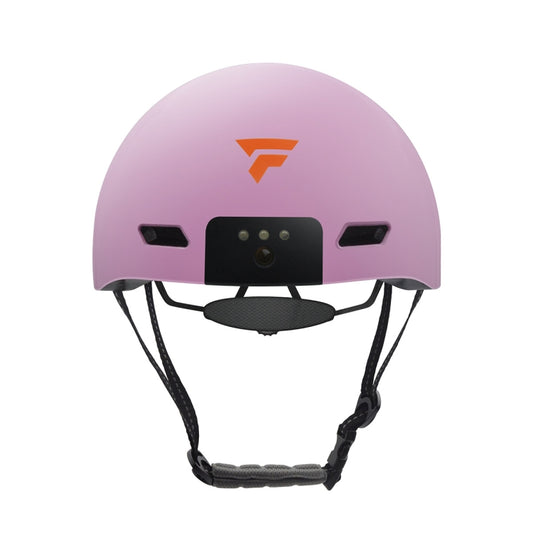 Foxwear V6 Camera Recorder Smart 720P HD With Light Riding Helmet, Size: One Size(Pink) - Protective Helmet & Masks by Foxwear | Online Shopping South Africa | PMC Jewellery | Buy Now Pay Later Mobicred